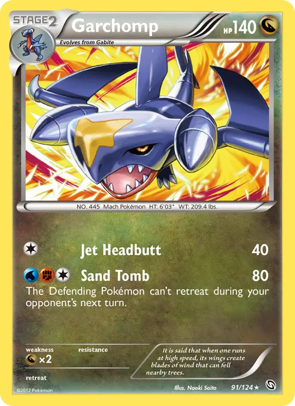 Garchomp, Pokémon card