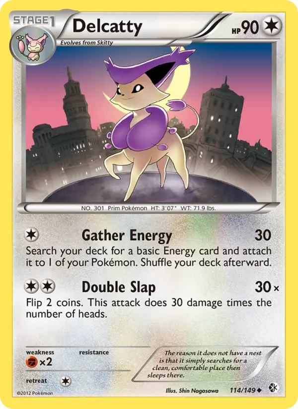Delcatty, Pokémon card
