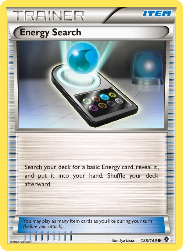 Energy Search, Pokémon card