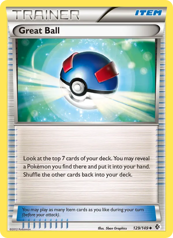 Great Ball, Pokémon card