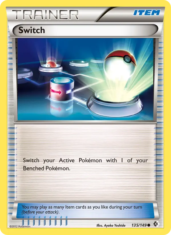 Switch, Pokémon card
