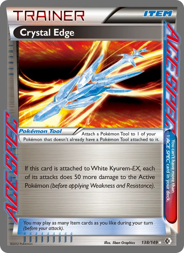 Crystal Edge, Pokémon card