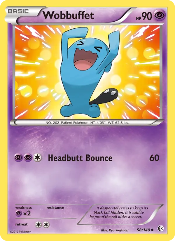 Wobbuffet, Pokémon card
