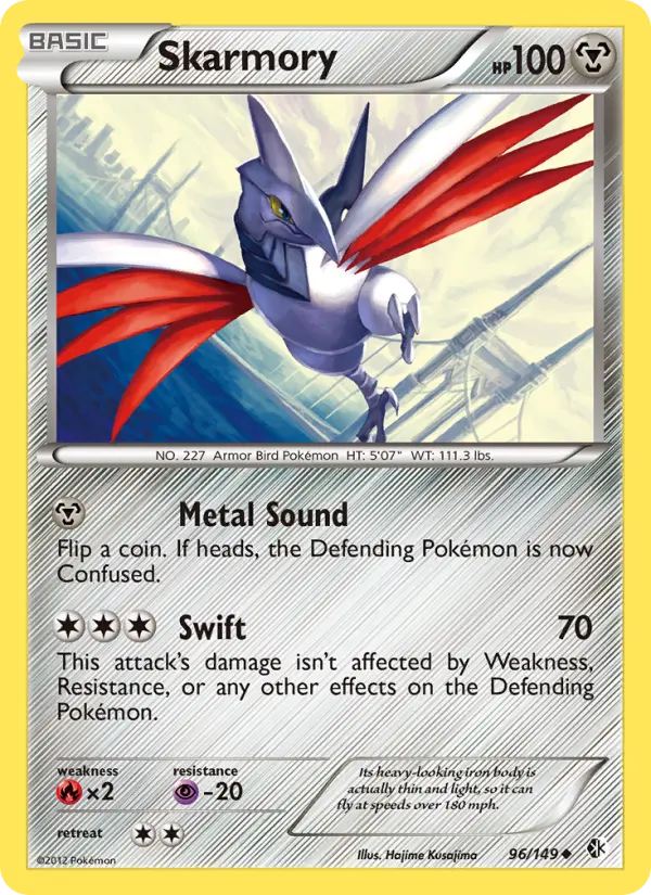 Skarmory, Pokémon card