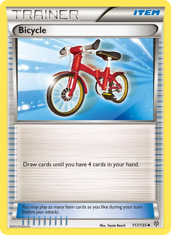 Bicycle, Pokémon card