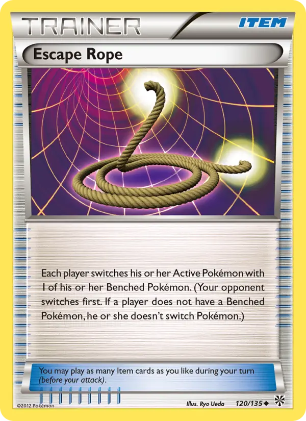 Escape Rope, Pokémon card