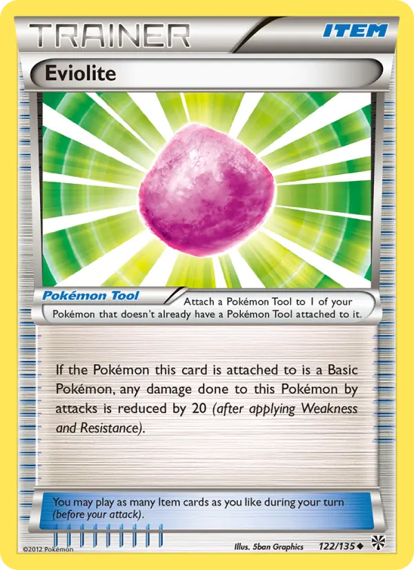 Eviolite, Pokémon card
