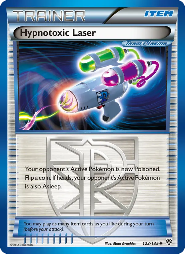 Hypnotoxic Laser, Pokémon card