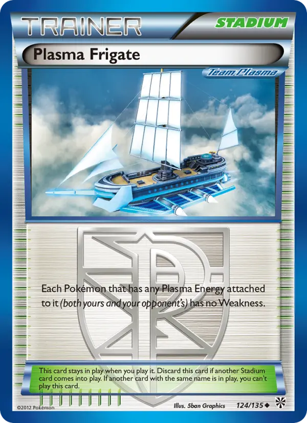 Plasma Frigate, Pokémon card