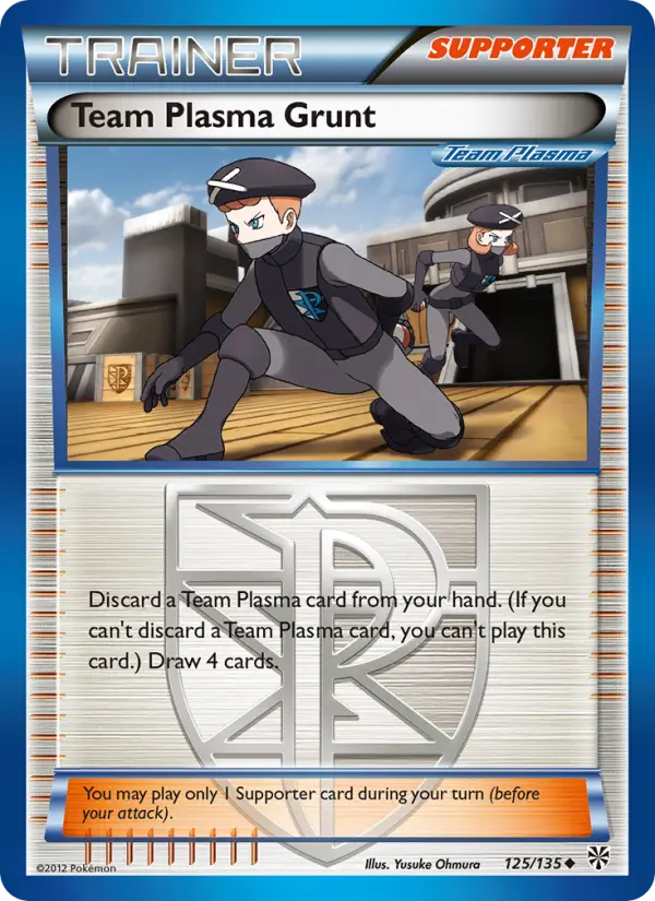 Team Plasma Grunt, Pokémon card