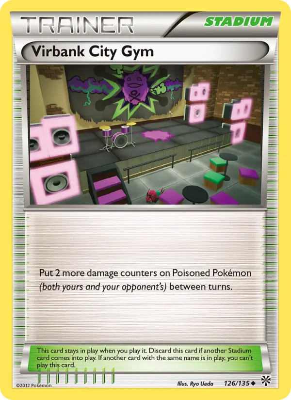 Virbank City Gym, Pokémon card