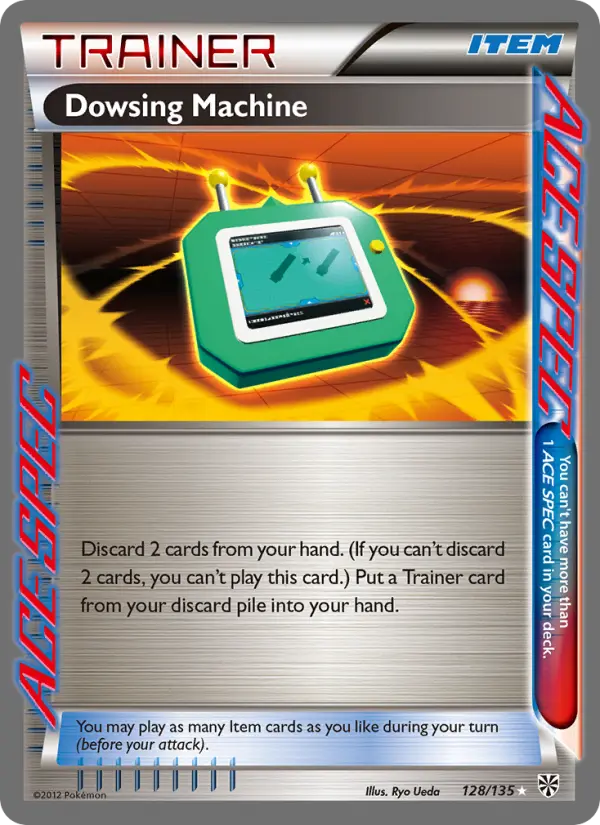 Dowsing Machine, Pokémon card