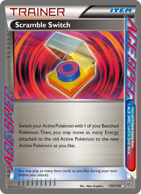 Scramble Switch, Pokémon card