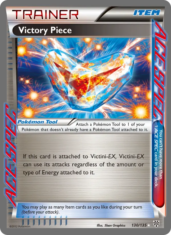 Victory Piece, Pokémon card