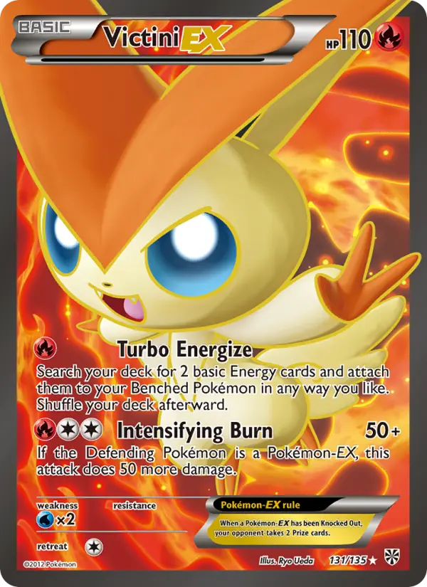 Victini-EX, Pokémon card