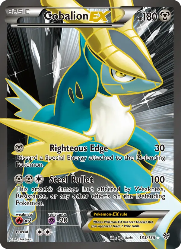 Cobalion-EX, Pokémon card