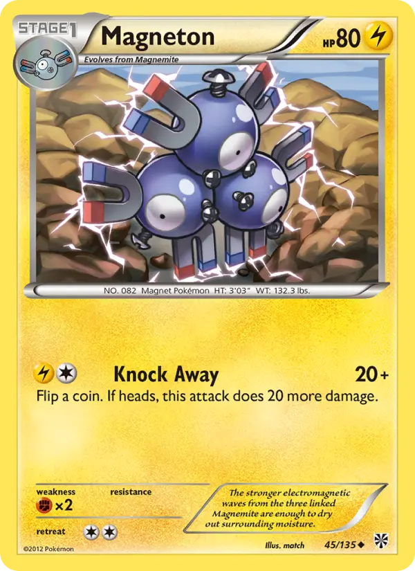 Magneton, Pokémon card