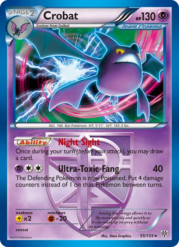 Crobat, Pokémon card
