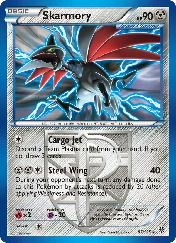 Skarmory, Pokémon card