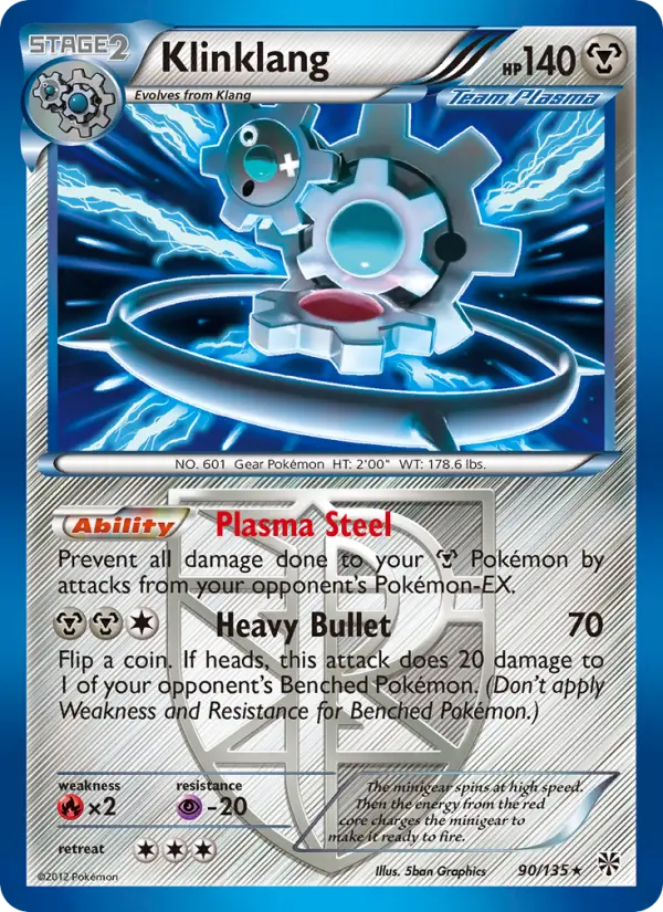 Klinklang, Pokémon card
