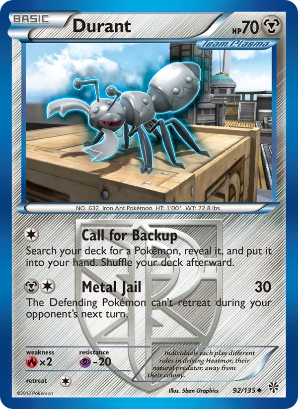 Durant, Pokémon card