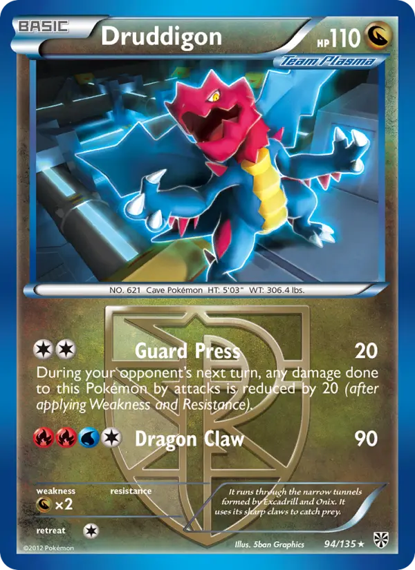 Druddigon, Pokémon card