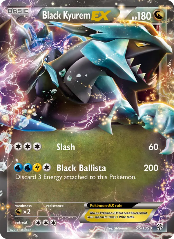 Black Kyurem-EX, Pokémon card