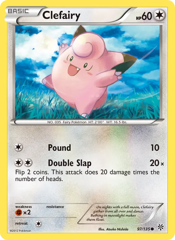 Clefairy, Pokémon card