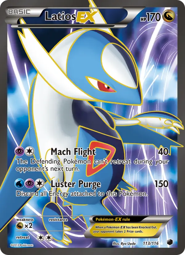 Latios-EX, Pokémon card