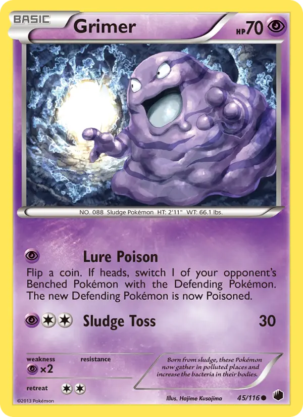 Grimer, Pokémon card