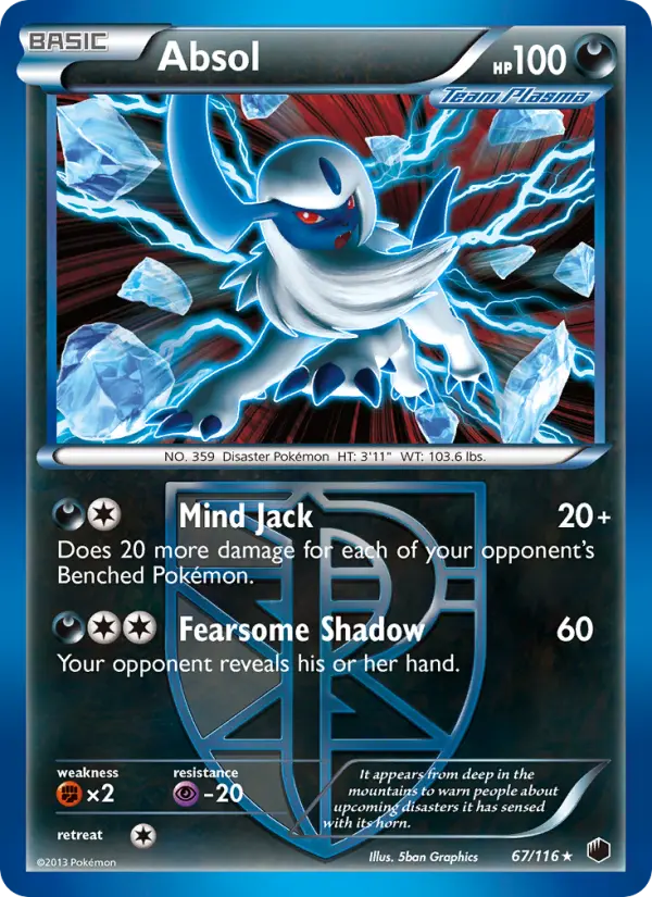 Absol, Pokémon card