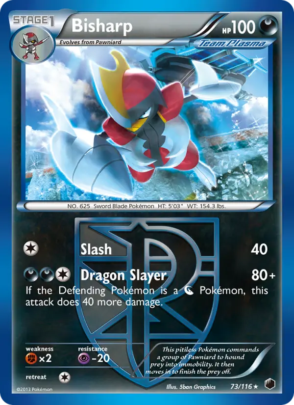 Bisharp, Pokémon card