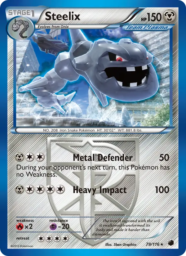 Steelix, Pokémon card