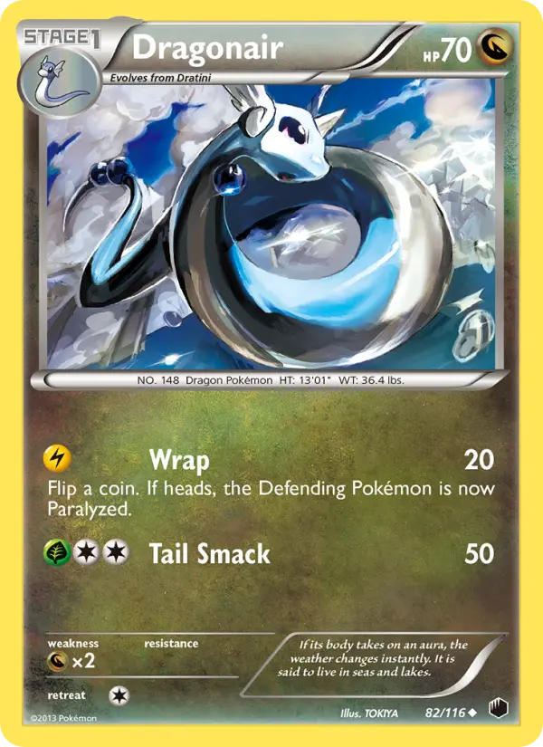 Dragonair, Pokémon card