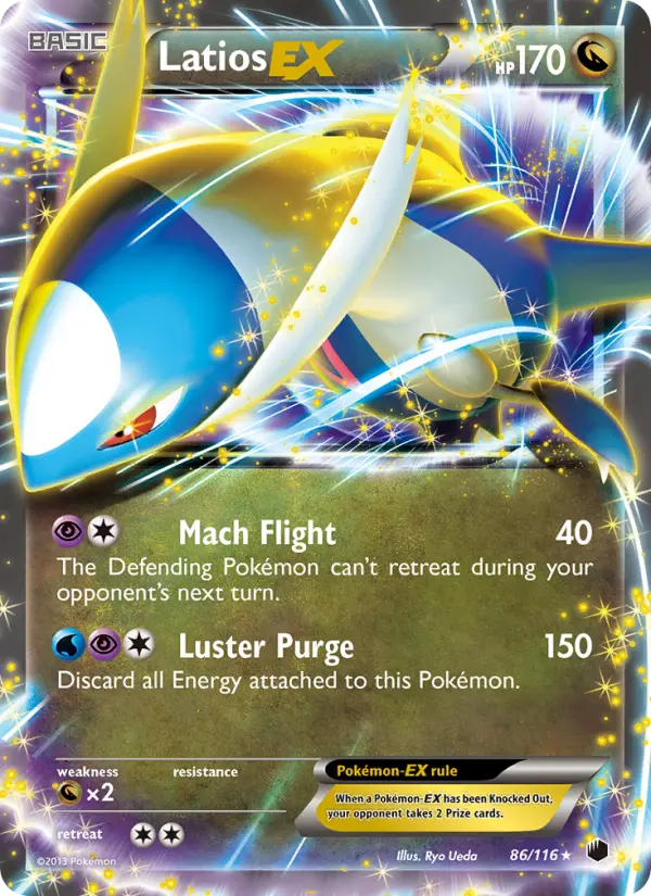 Latios-EX, Pokémon card