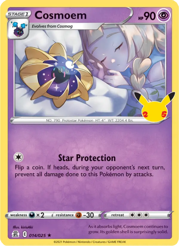 Cosmoem, Pokémon card