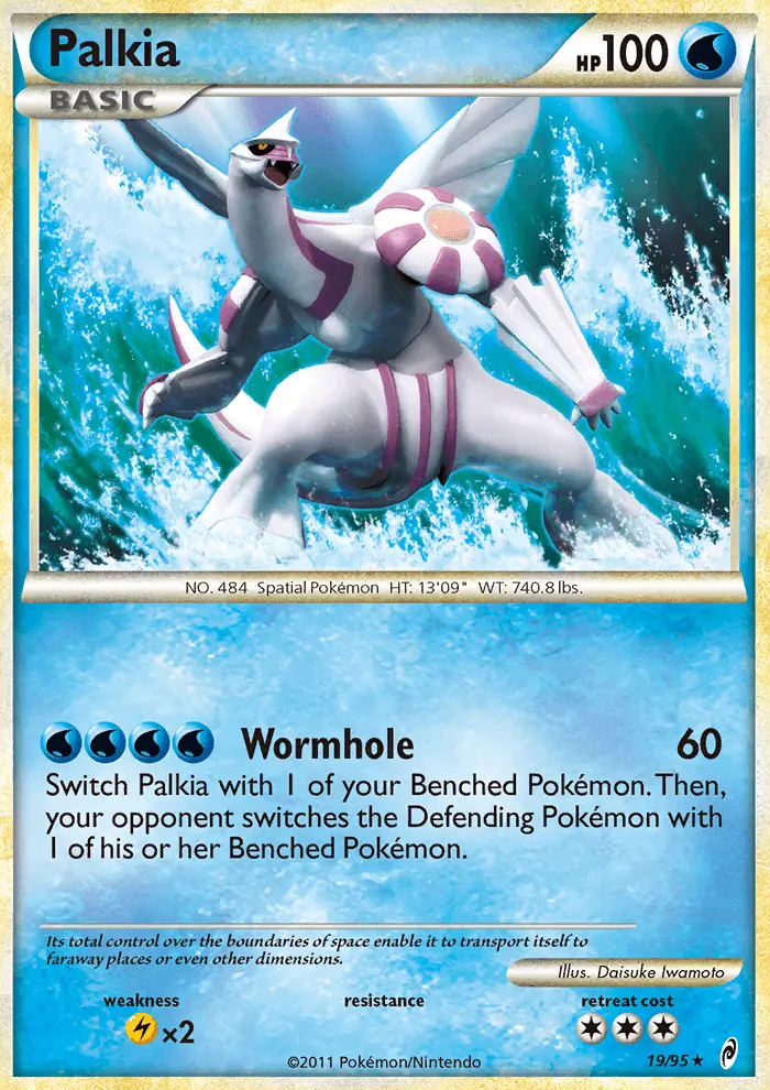 Palkia, Pokémon card