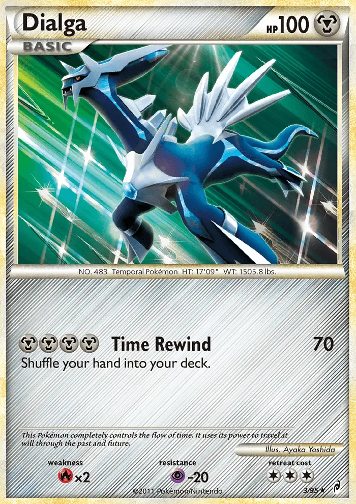 Dialga, Pokémon card