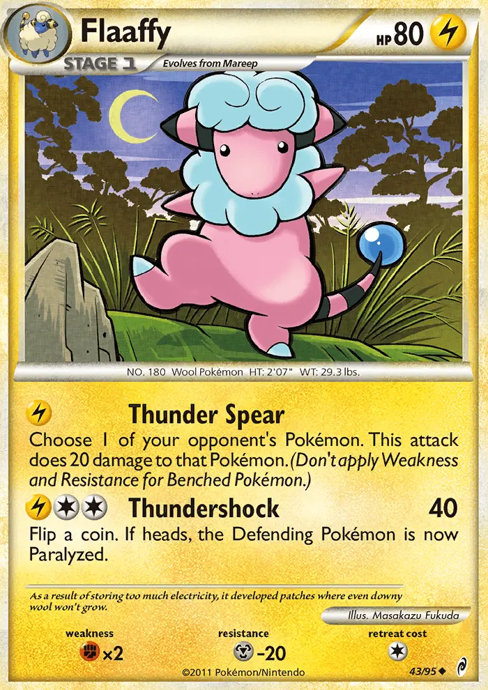 Flaaffy, Pokémon card