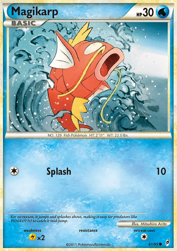 Magikarp, Pokémon card