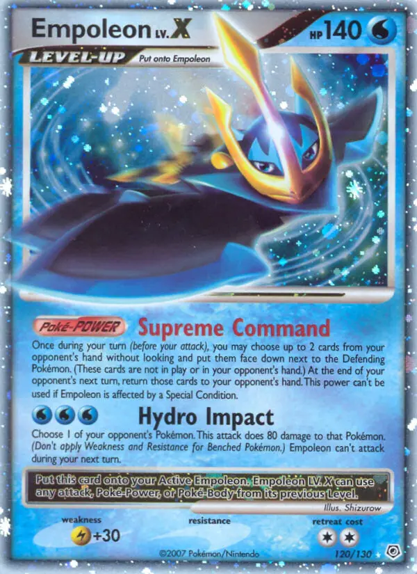 Empoleon, Pokémon card