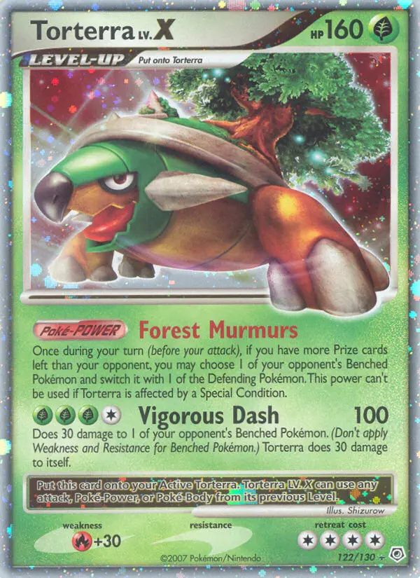 Torterra, Pokémon card