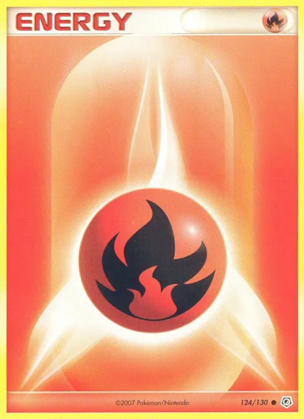 Fire Energy, Pokémon card