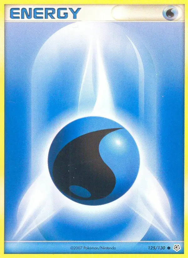 Water Energy, Pokémon card