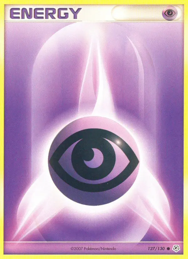 Psychic Energy, Pokémon card