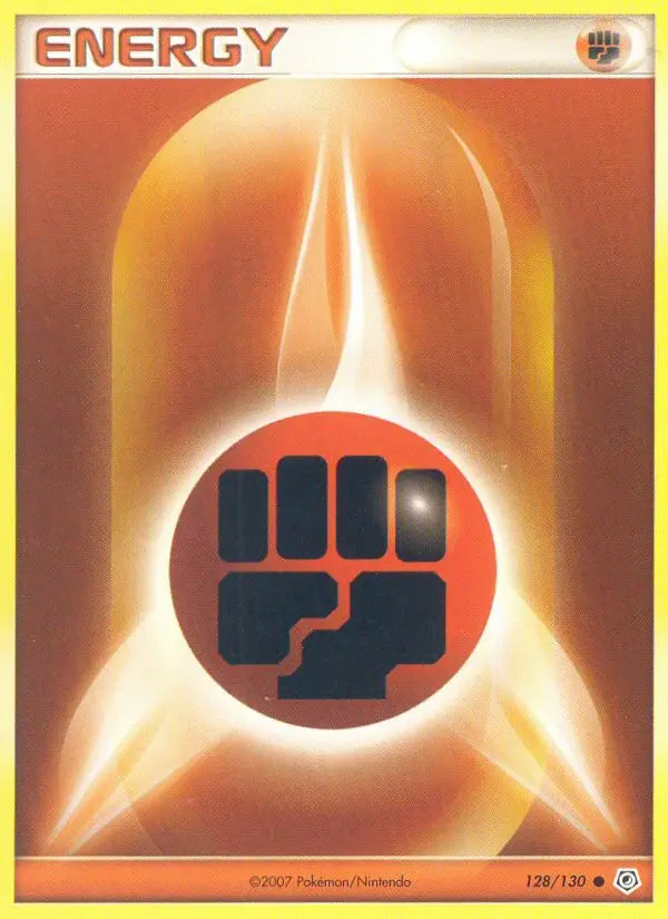Fighting Energy, Pokémon card