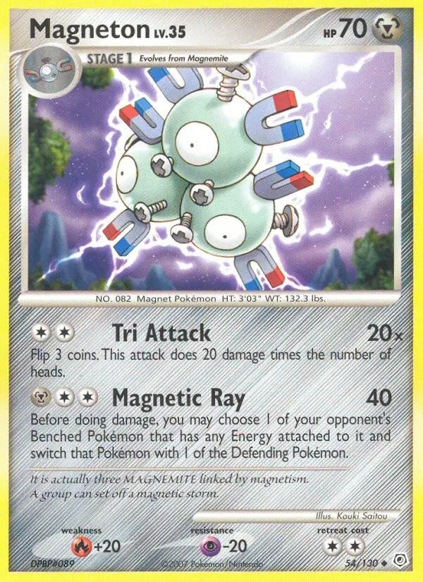 Magneton, Pokémon card