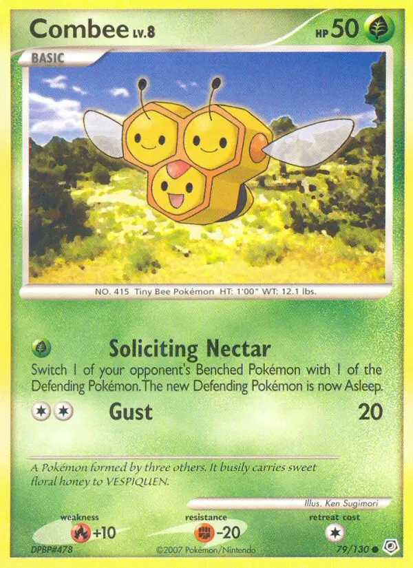 Combee, Pokémon card