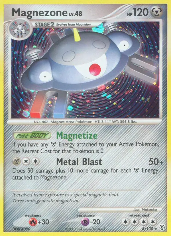 Magnezone, Pokémon card