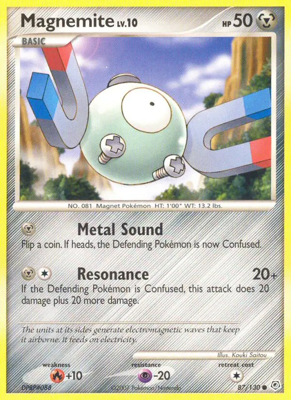 Magnemite, Pokémon card